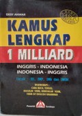 Kamus lengkap 1 milliard inggris-indonesia, indonesia-inggris