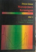 Dasar-dasar Manajemen Keuangan. Jilid 2