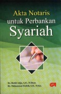 Akta Notaris untuk Perbankan Syariah