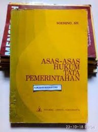 Asas-Asas Hukum Pemerintahan