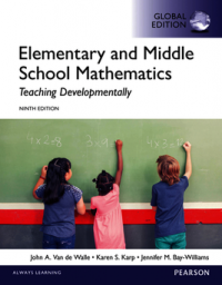 Elementary And Middle School Mathematics: Teaching Developmentally