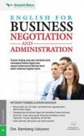 English for Business Negotiation and Administration