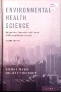 Environmental Health Science: Recognition, Evaluation, and Control of Chemical Health Hazards