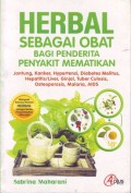 Herbal Sebagai Obat Bagi Penderita Penyakit Mematikan