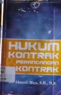 Hukum Kontrak dan Perancangan Kontrak