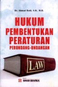 Hukum Pembentukan Peraturan Perundang-undangan