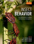 Insect Behavior: From Mechanisms to Ecological and Evolutionary Consequences