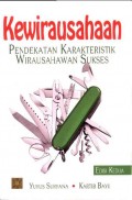 Kewirausahaan: Pendekatan Karakteristik Wirausahawan Sukses