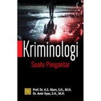 Kriminologi Suatu Pengantar