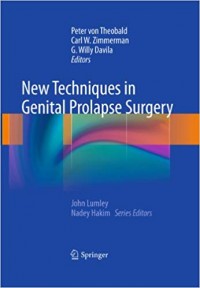 New techniques in genital prolapse surgery