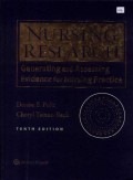 Nursing Research: Generating and Assessing Evidence for Nursing Practice