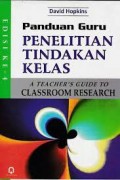 Panduan Guru Penelitian Tindakan Kelas