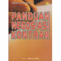 Panduan Negosiasi Kontrak