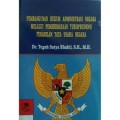 Pembangunan Hukum Administrasi Negara Melalui Pemberdayaan Yurisprudensi Peradilan Tata Usaha Negara