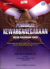 Pendidikan Kewarganegaraan untuk Perguruan Tinggi