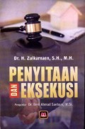 Penyitaan dan Eksekusi