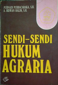 Sendi-sendi hukum agraria