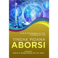 Tindak Pidana Aborsi