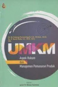 UMKM: Aspek Hukum dan Manajemen Pemasaran Produk