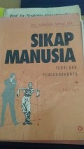 Sikap Manusia Teori Dan Pengukurannya