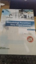 Metodelogi Penelitian Ilmu Keperawatan