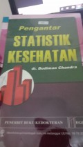 Pengantar Statistik Kesehatan