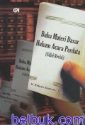 Buku materi dasar hukum acara perdata