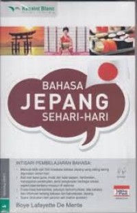 Bahasa Jepang Sehari-hari