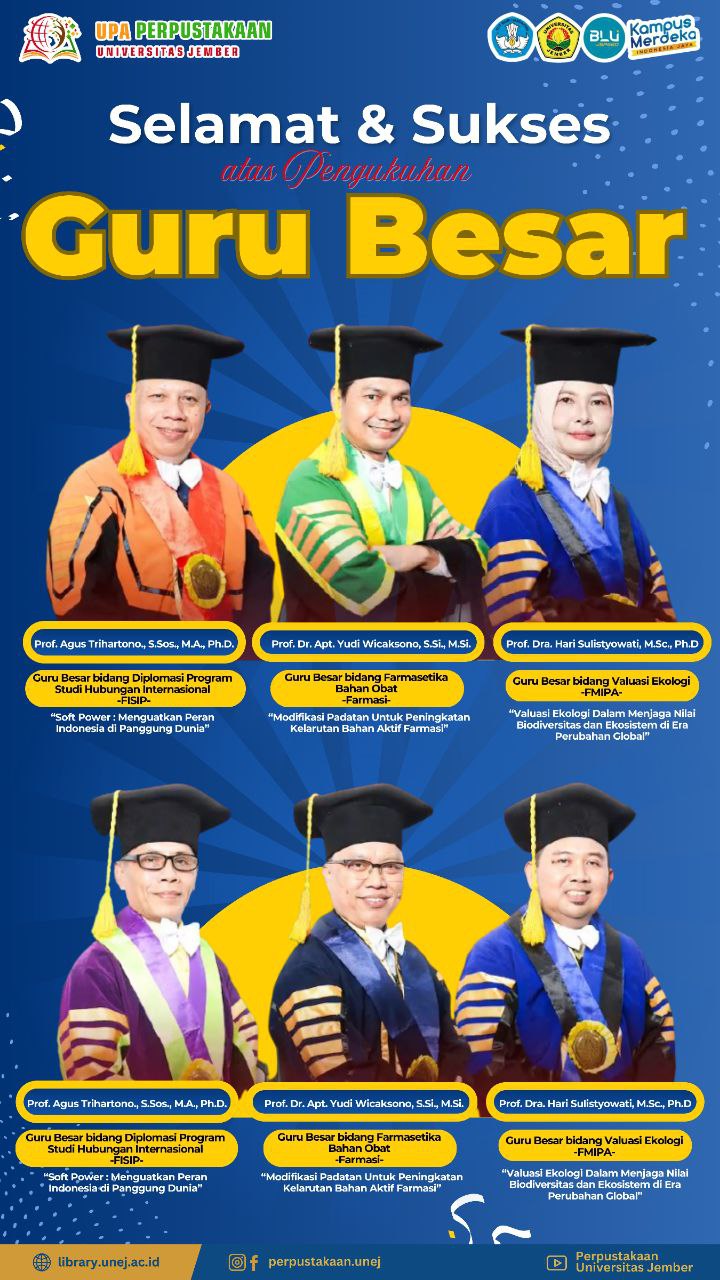 Guru Besar Universitas Jember