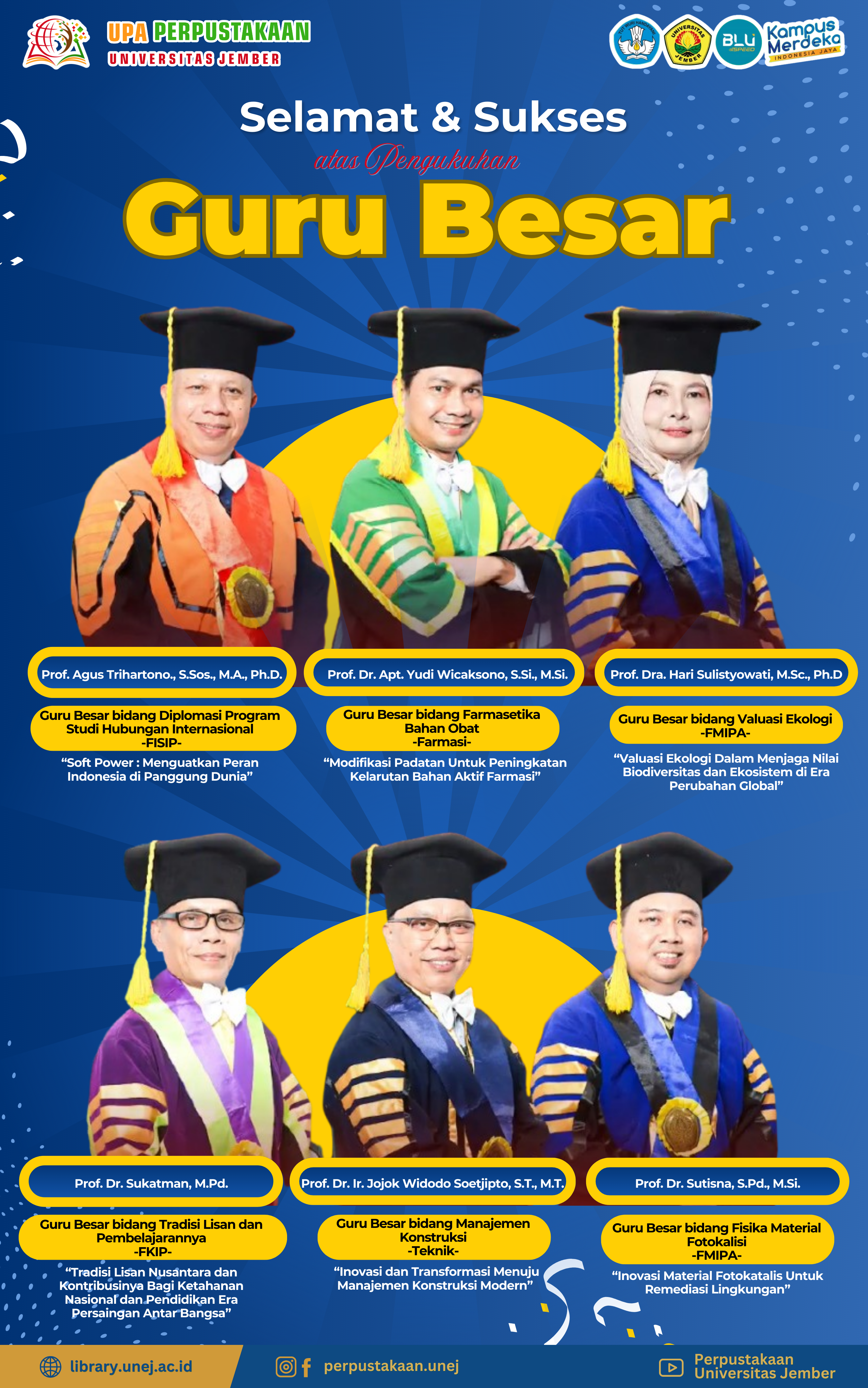 Guru Besar Universitas Jember